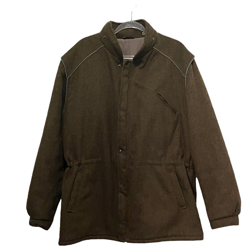 Alpine Wool Tyrolian Coat Steinbok Original Men’s Austrian Himalaya Loden SZ 44